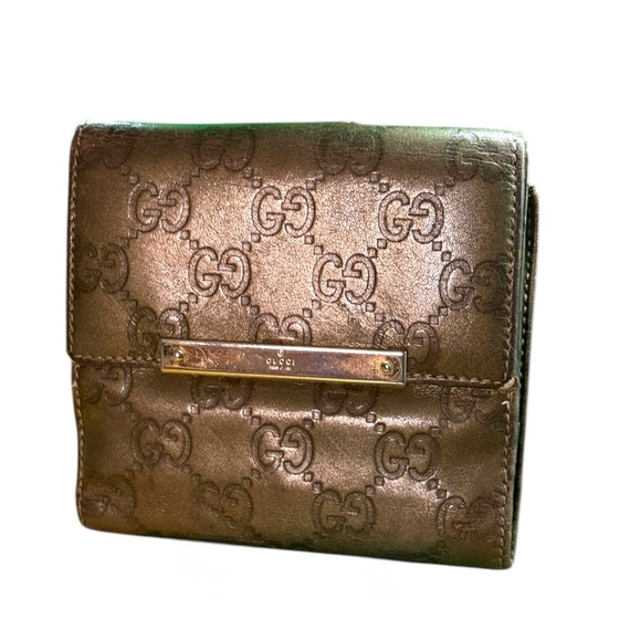 Authentic - Gucci Compact Bifold Wallet - Picture 1 of 6